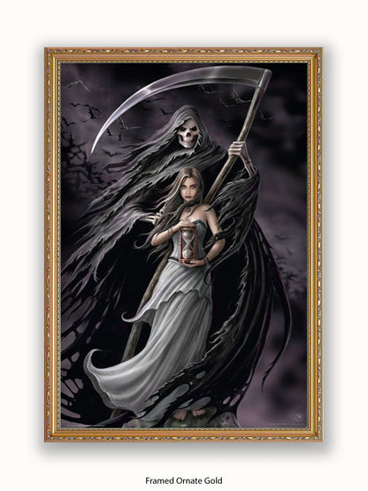 Anne  Stokes  Summoning  Reaper Poster