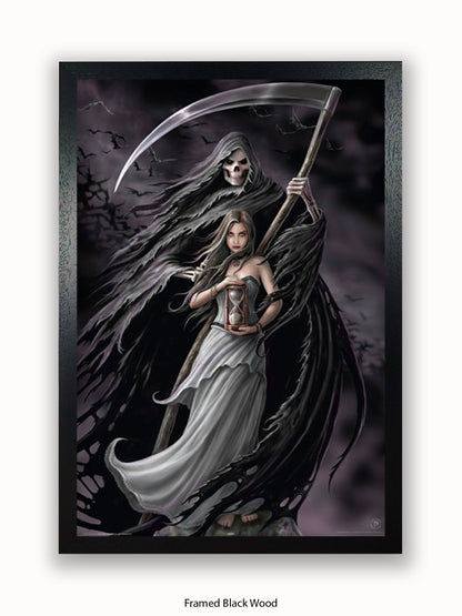 Anne  Stokes  Summoning  Reaper Poster