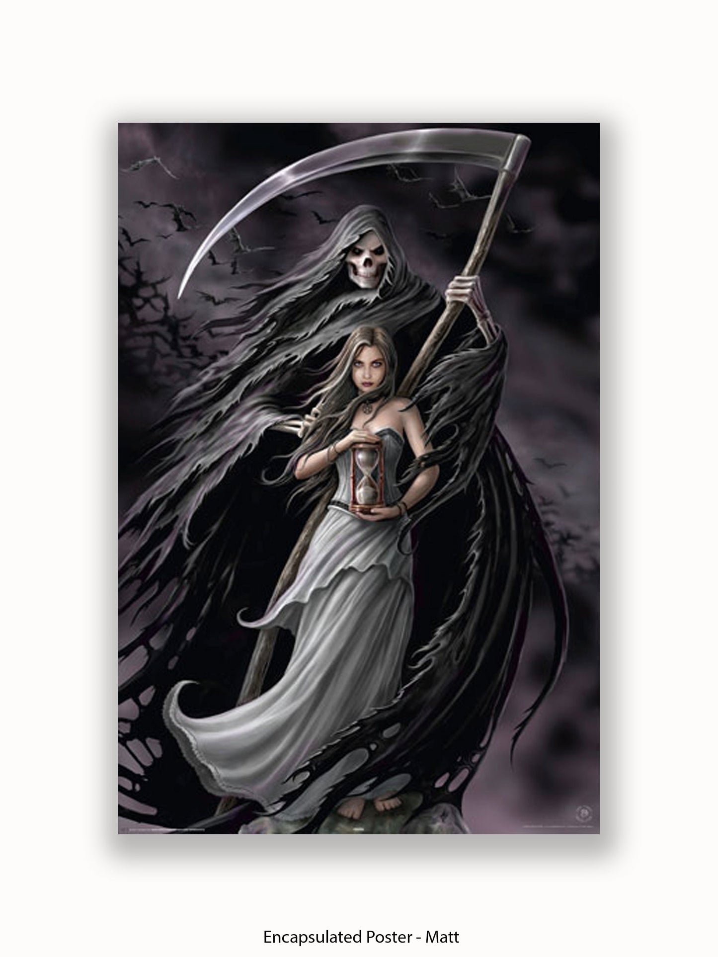 Anne  Stokes  Summoning  Reaper Poster