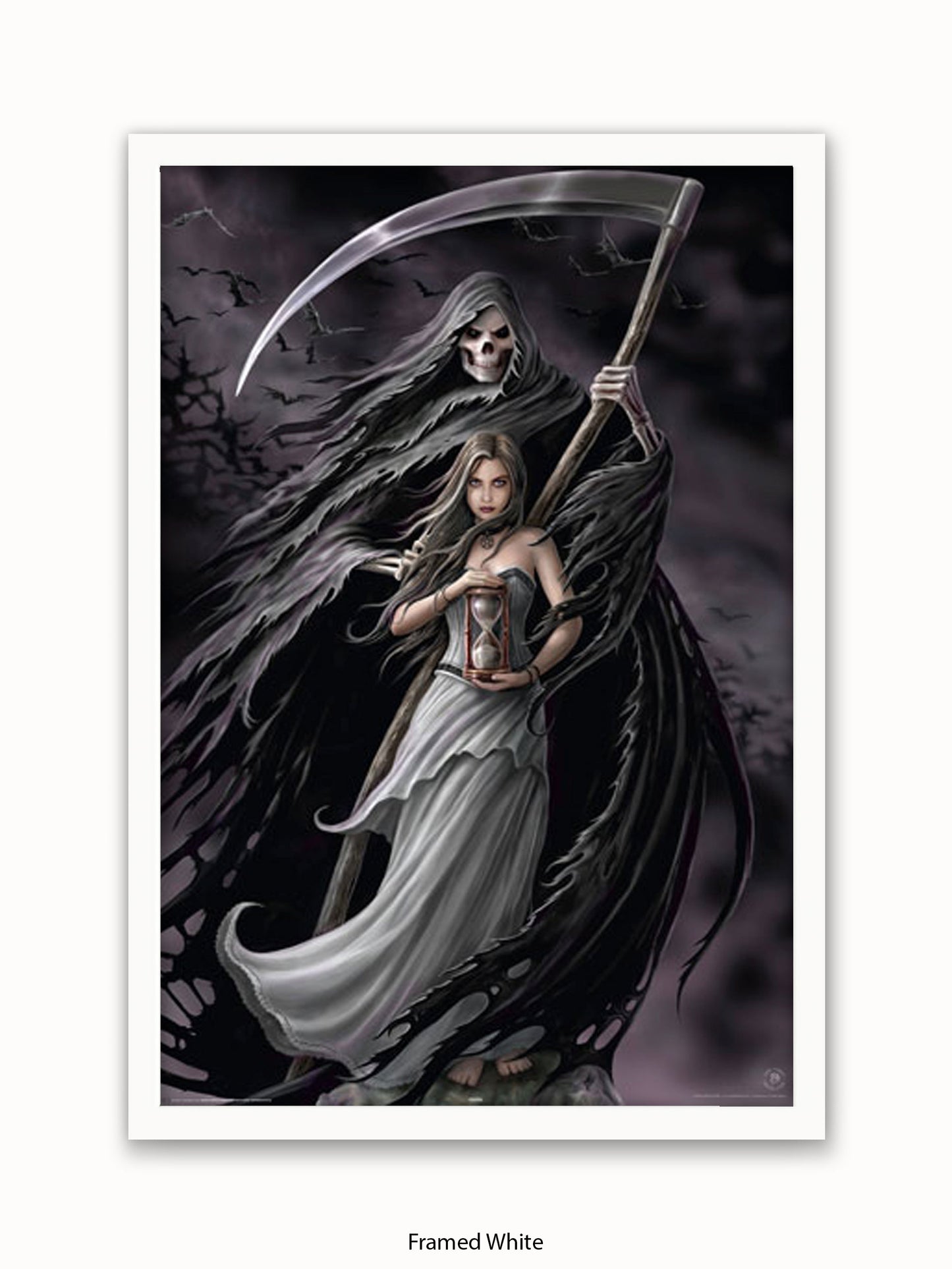 Anne  Stokes  Summoning  Reaper Poster