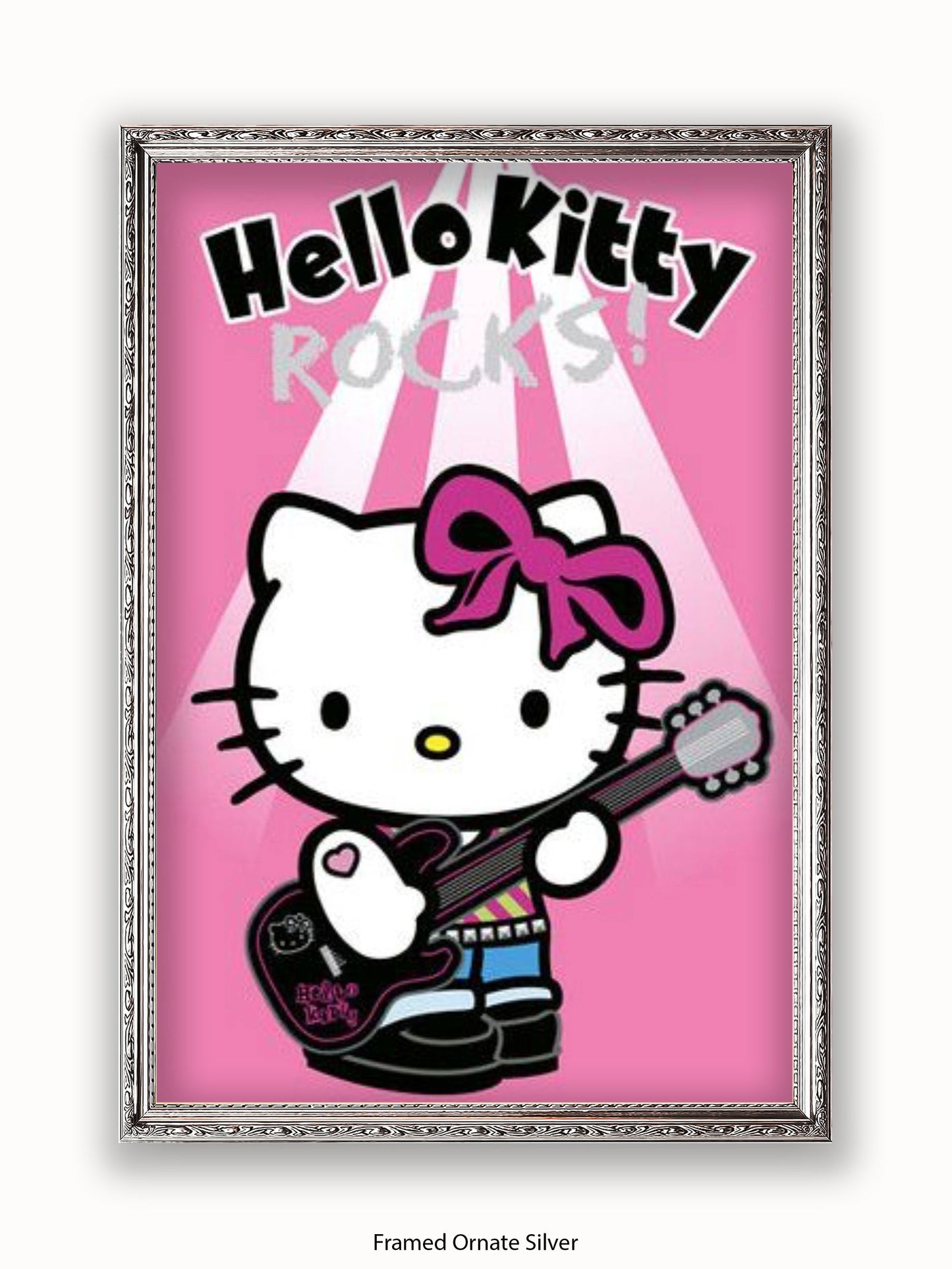 Hello Kitty Rocks Poster