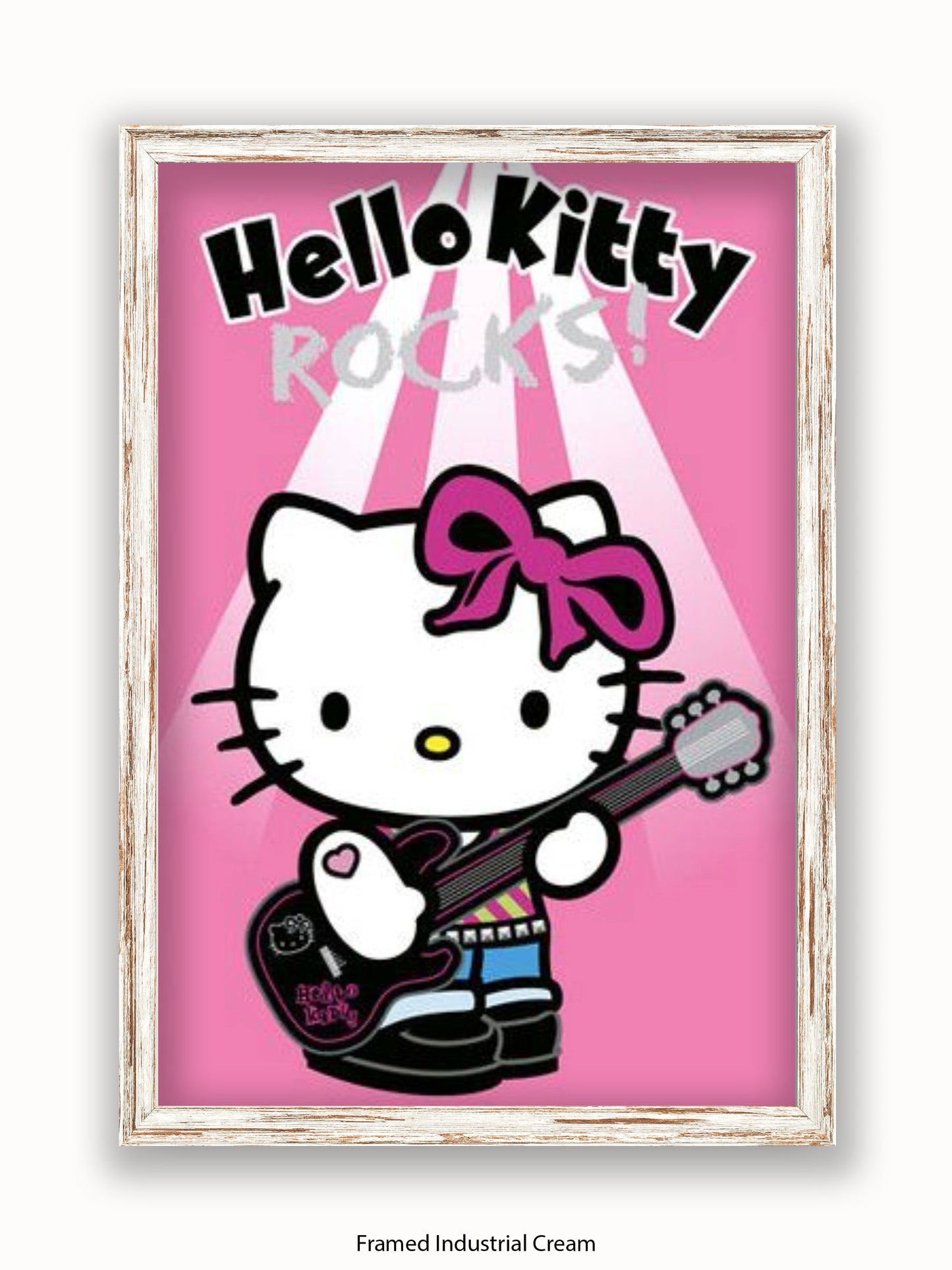 Hello Kitty Rocks Poster