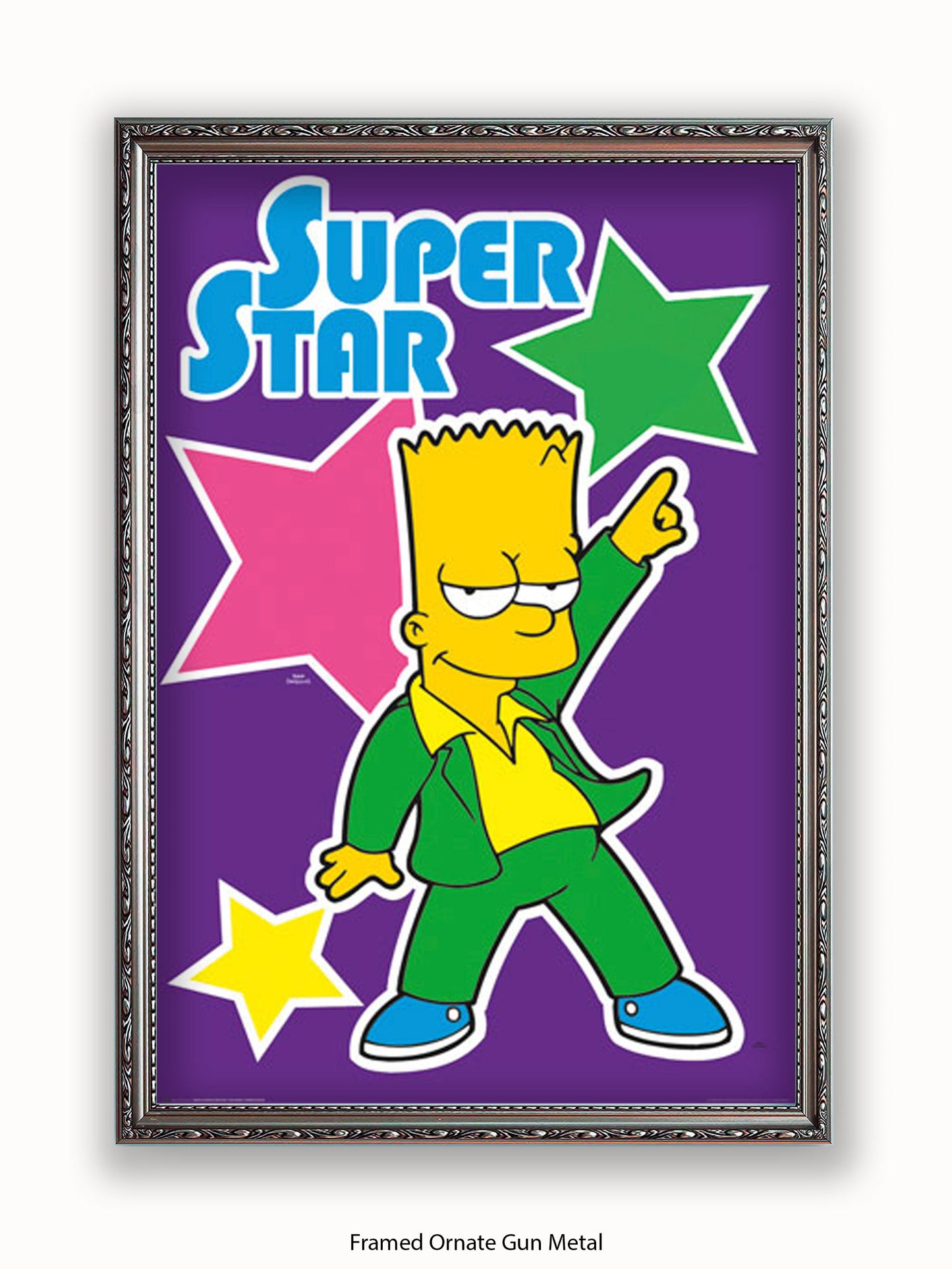 Simpsons  Bart  Superstar Poster