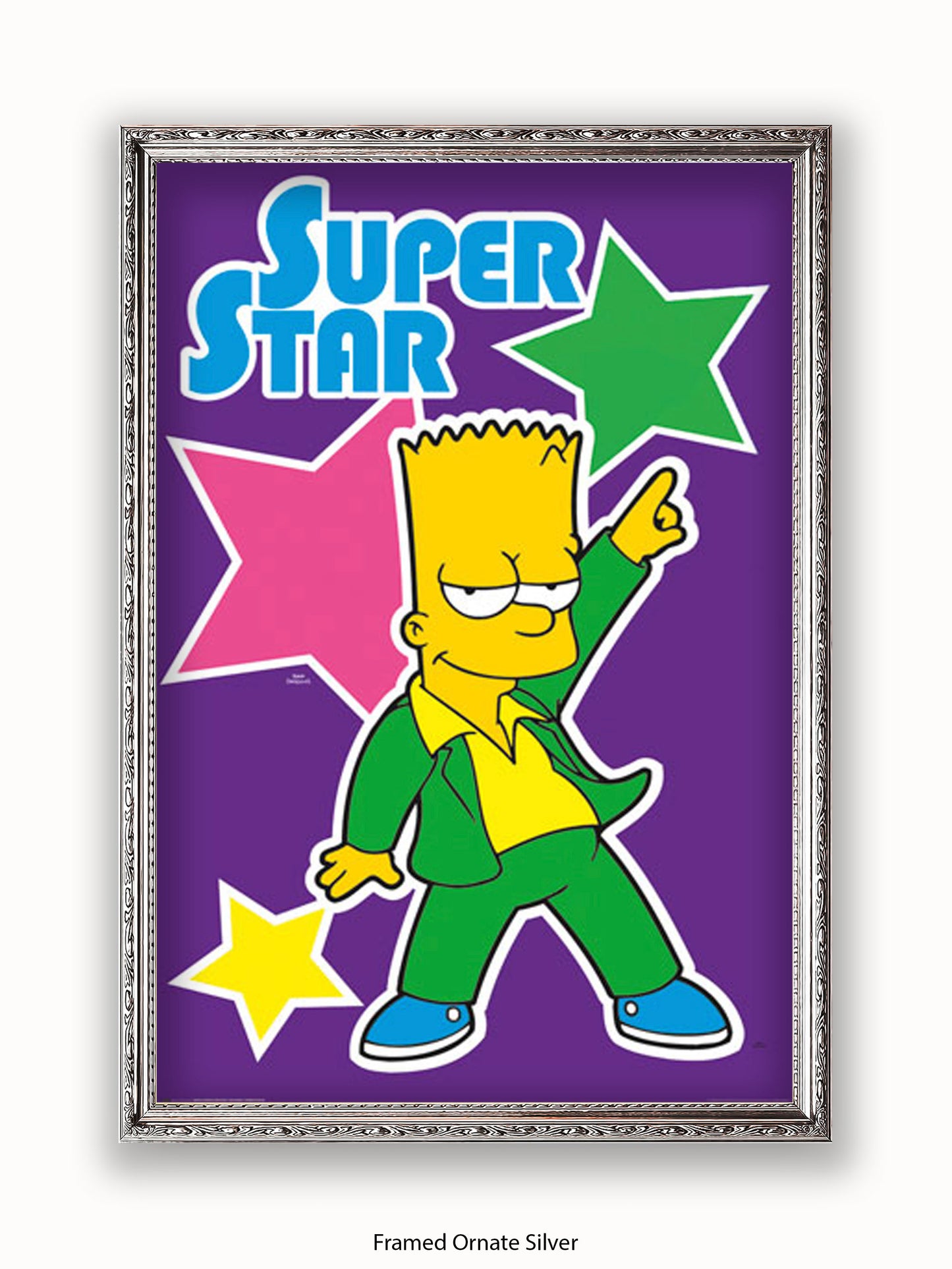 Simpsons  Bart  Superstar Poster