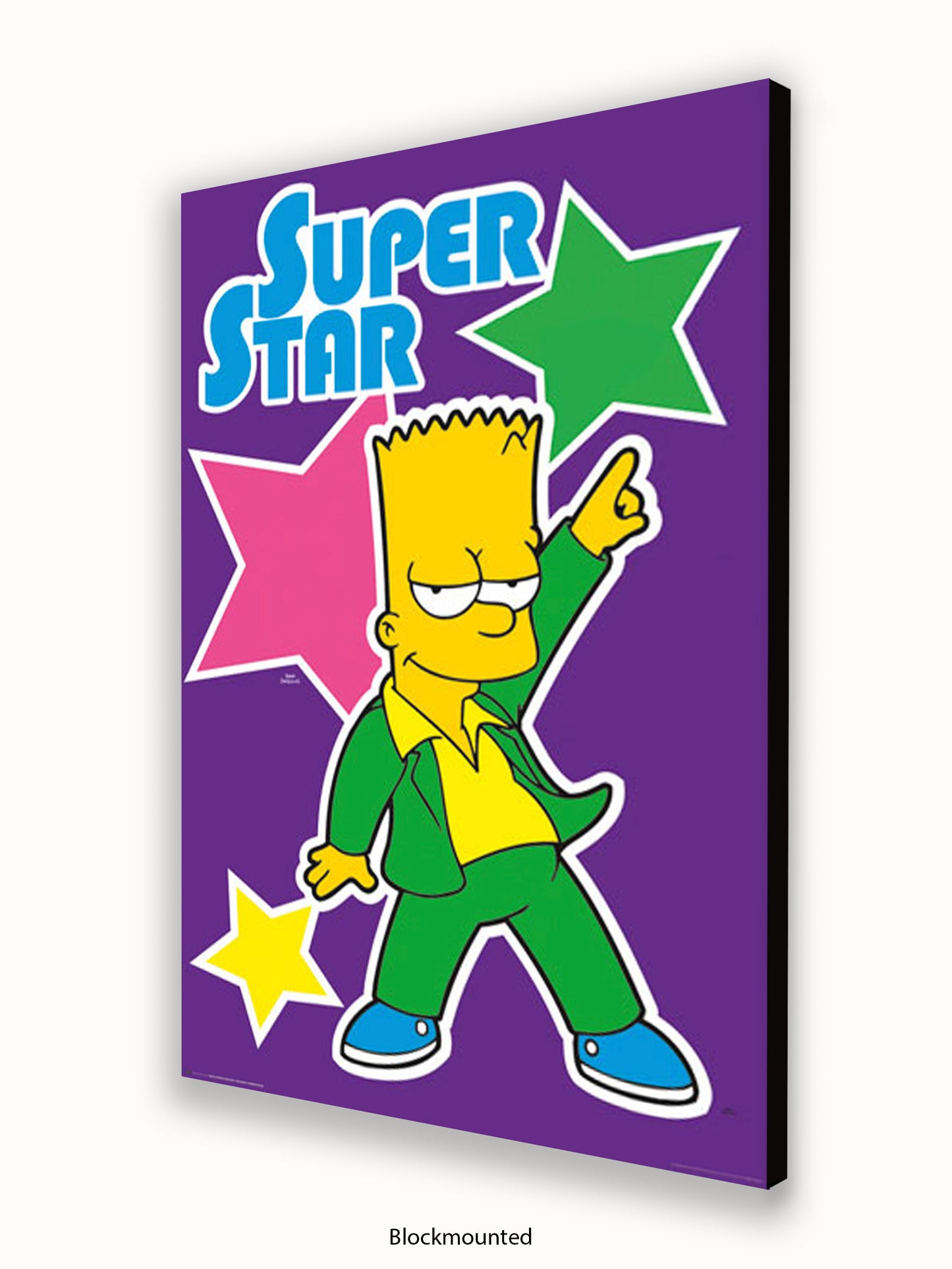 Simpsons  Bart  Superstar Poster