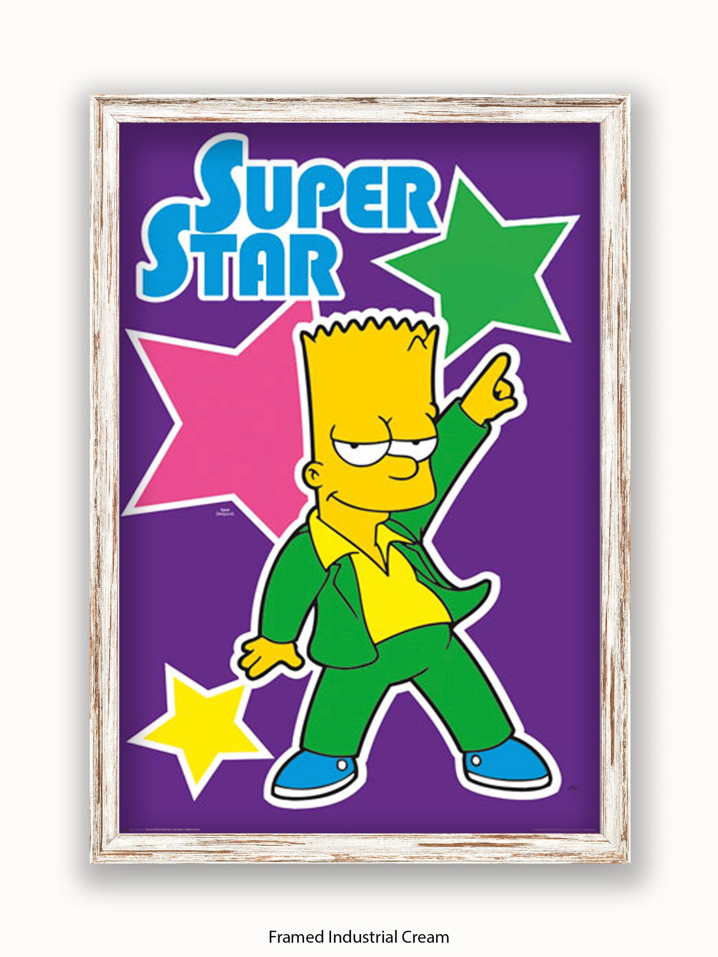 Simpsons  Bart  Superstar Poster