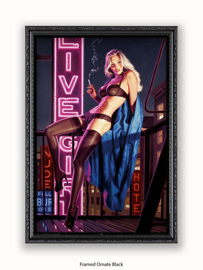 Hildebrandt Live Girls Poster
