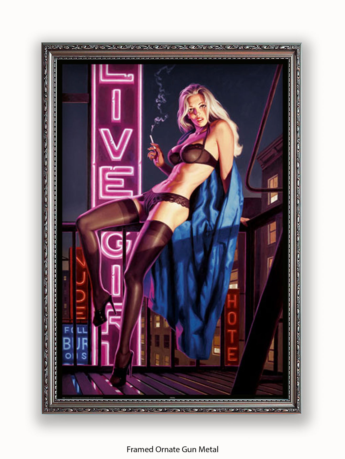Hildebrandt Live Girls Poster