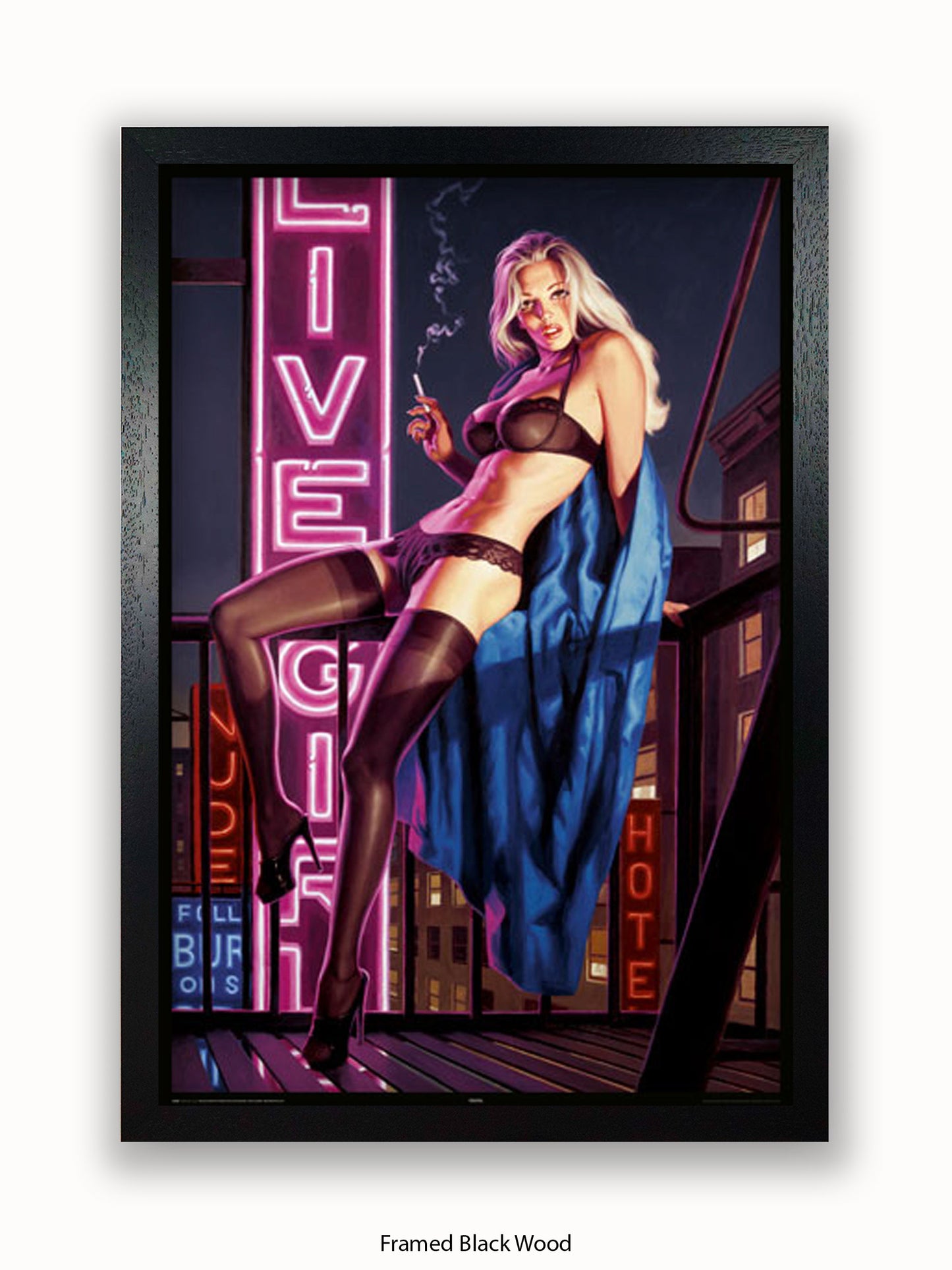 Hildebrandt Live Girls Poster