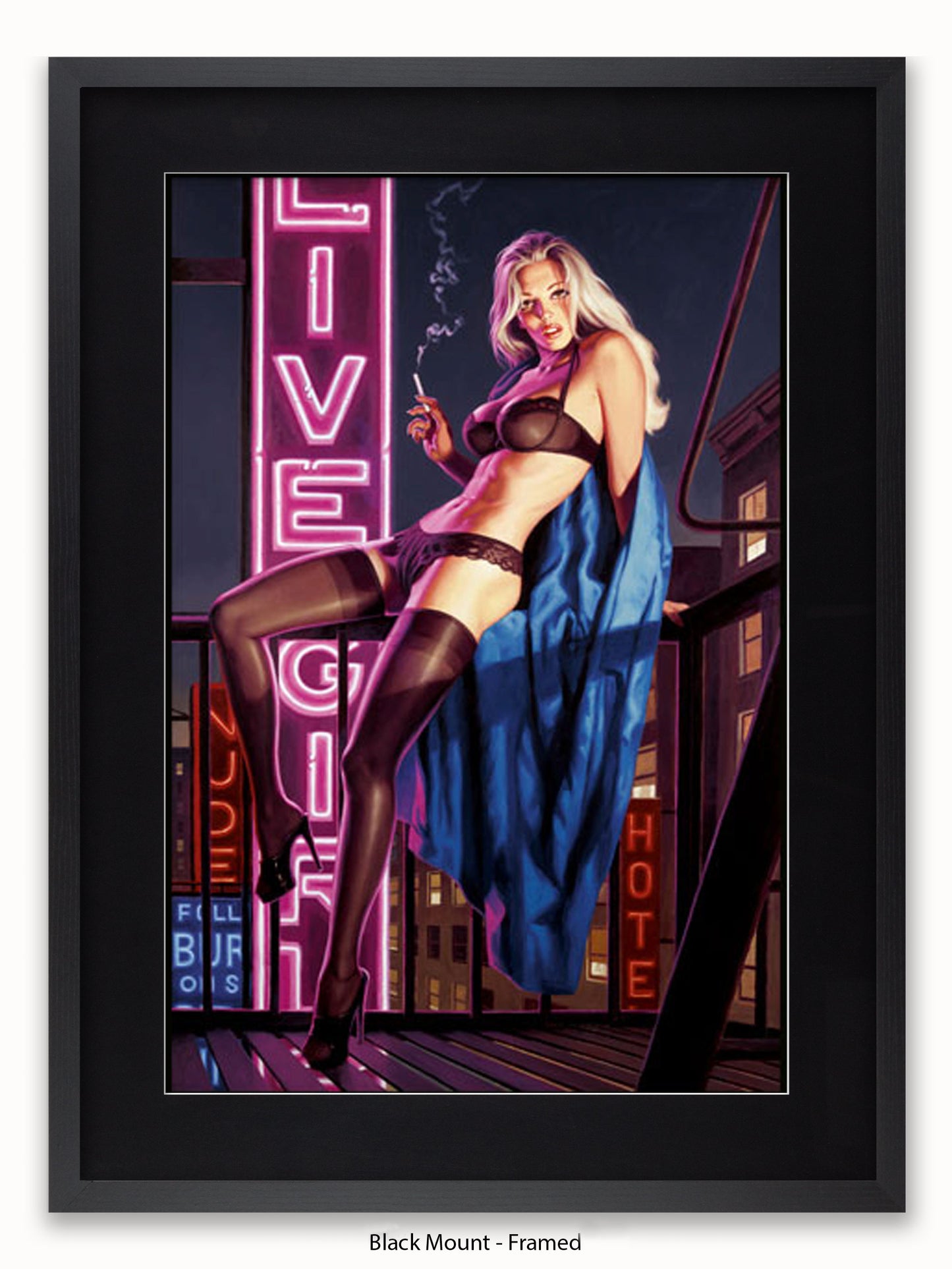 Hildebrandt Live Girls Poster