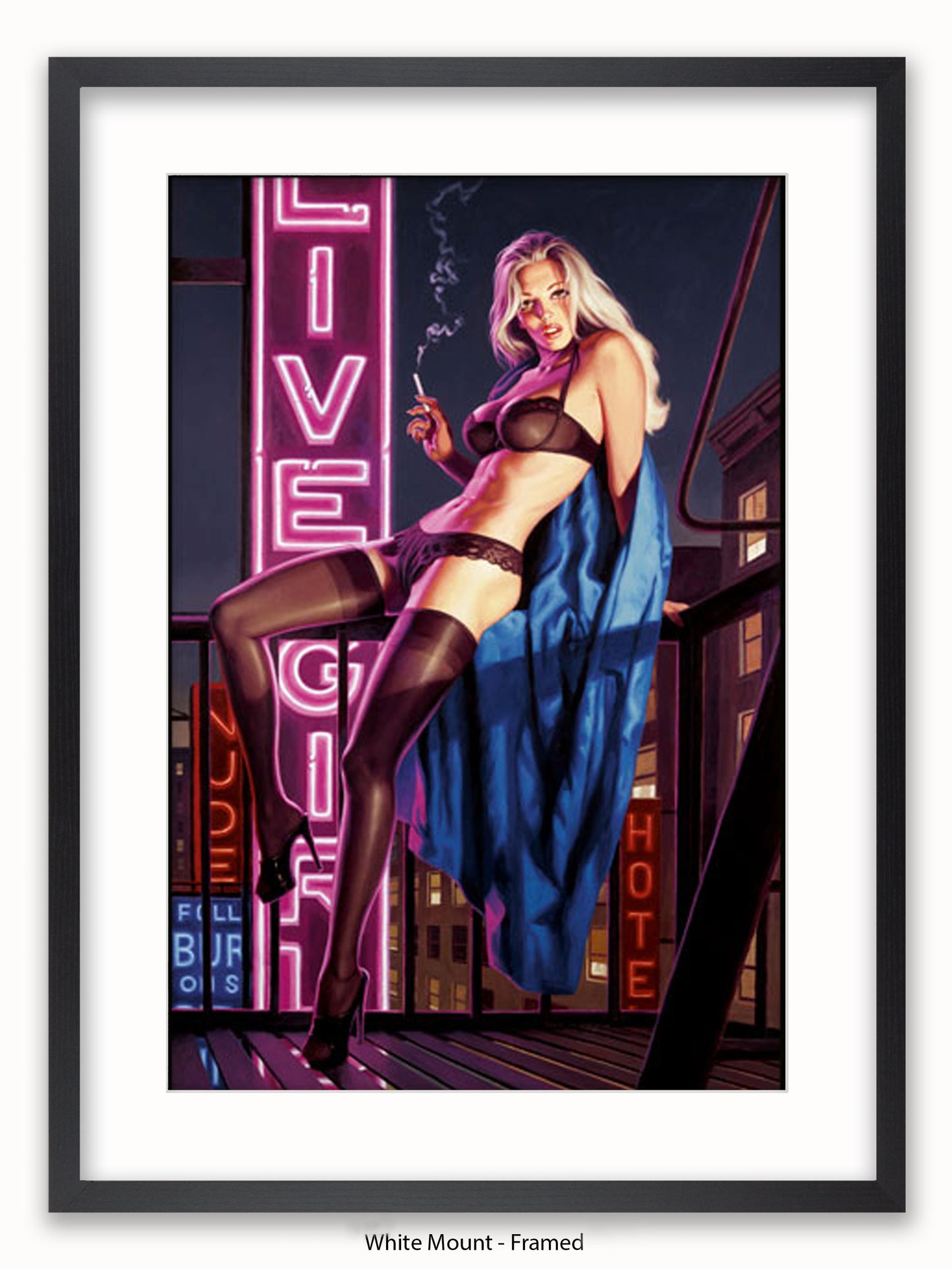 Hildebrandt Live Girls Poster