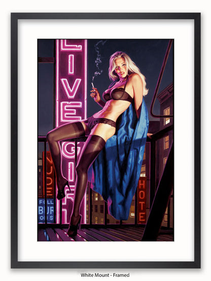Hildebrandt Live Girls Poster