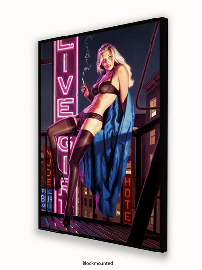 Hildebrandt Live Girls Poster