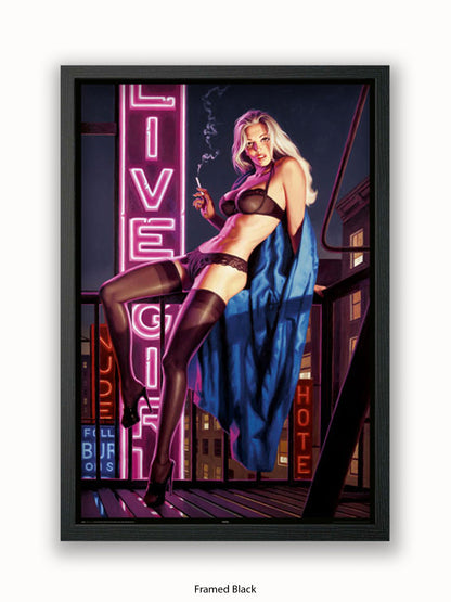 Hildebrandt Live Girls Poster