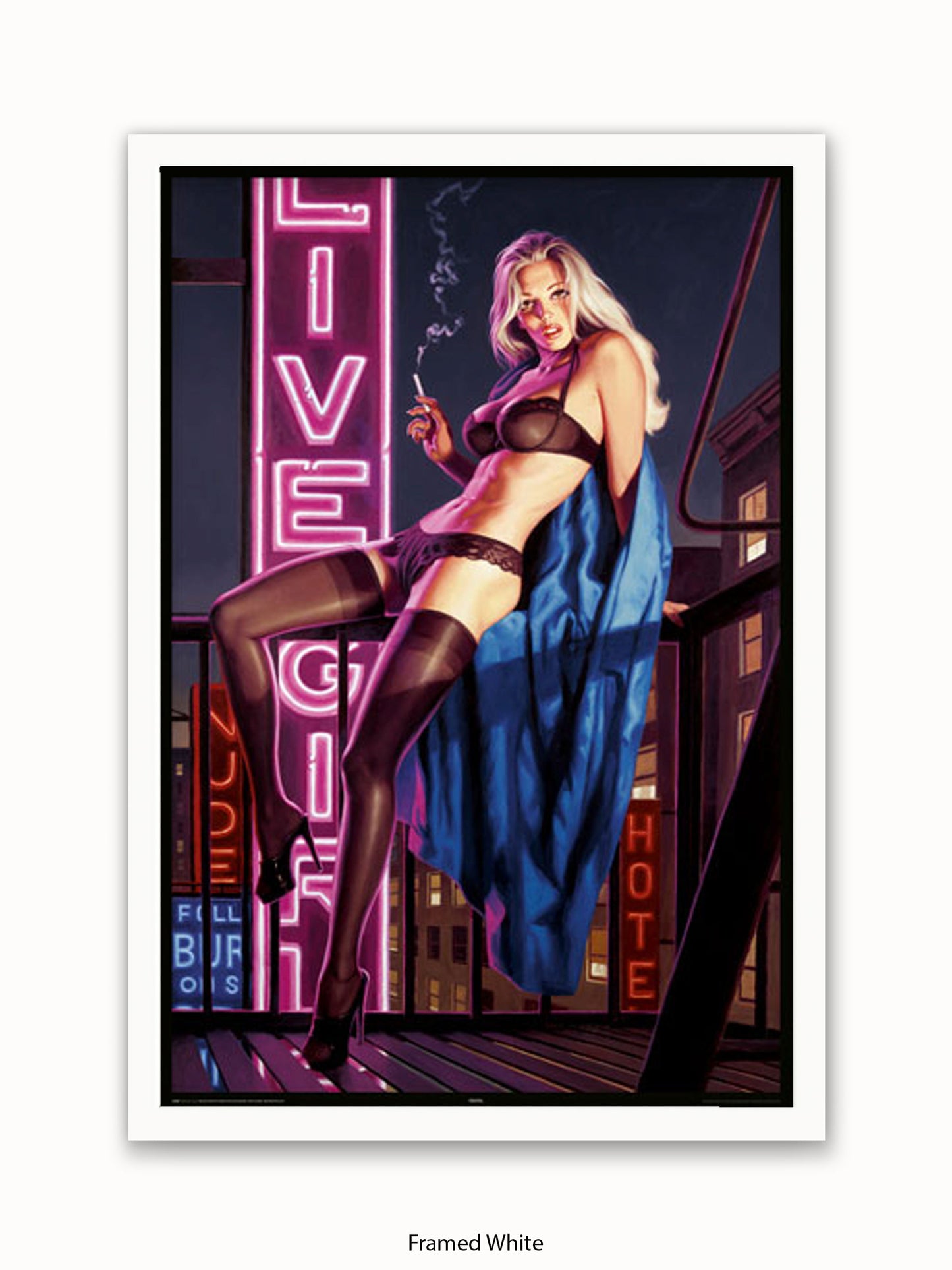 Hildebrandt Live Girls Poster