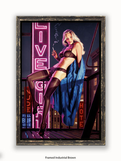 Hildebrandt Live Girls Poster