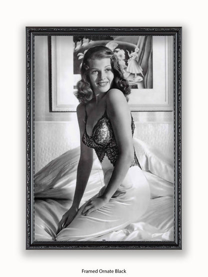 Rita  Hayworth  Vintage Poster