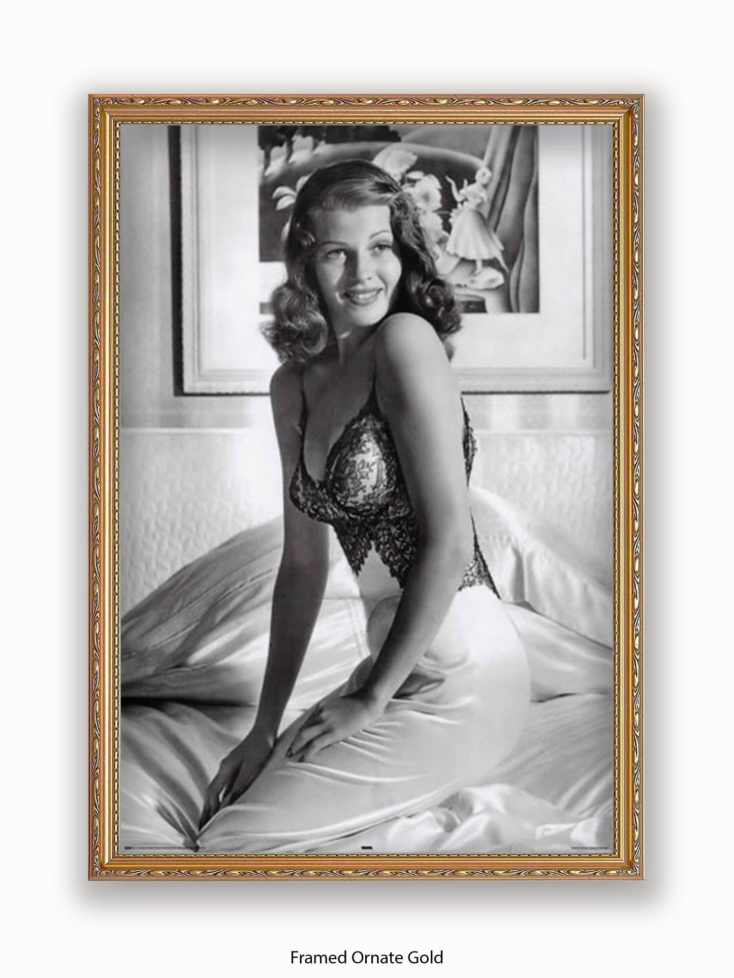 Rita  Hayworth  Vintage Poster