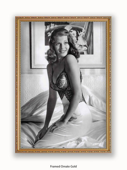 Rita  Hayworth  Vintage Poster