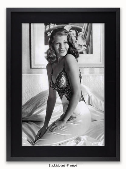 Rita  Hayworth  Vintage Poster