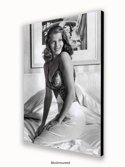 Rita  Hayworth  Vintage Poster