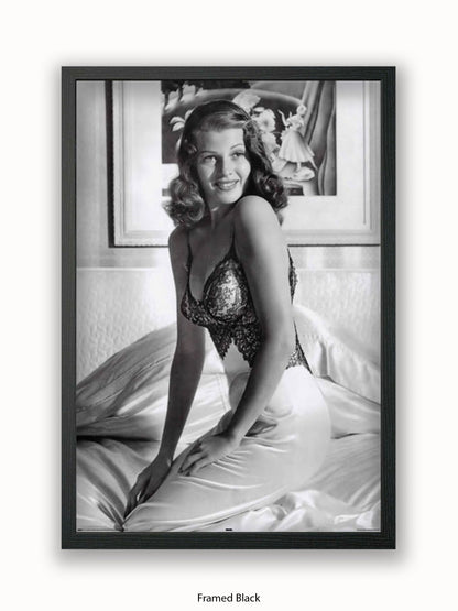 Rita  Hayworth  Vintage Poster