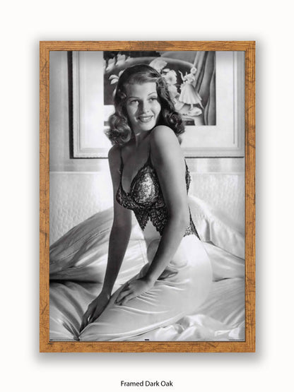 Rita  Hayworth  Vintage Poster