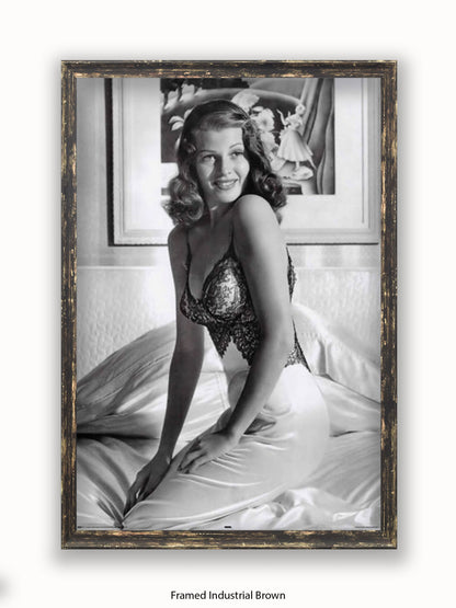 Rita  Hayworth  Vintage Poster