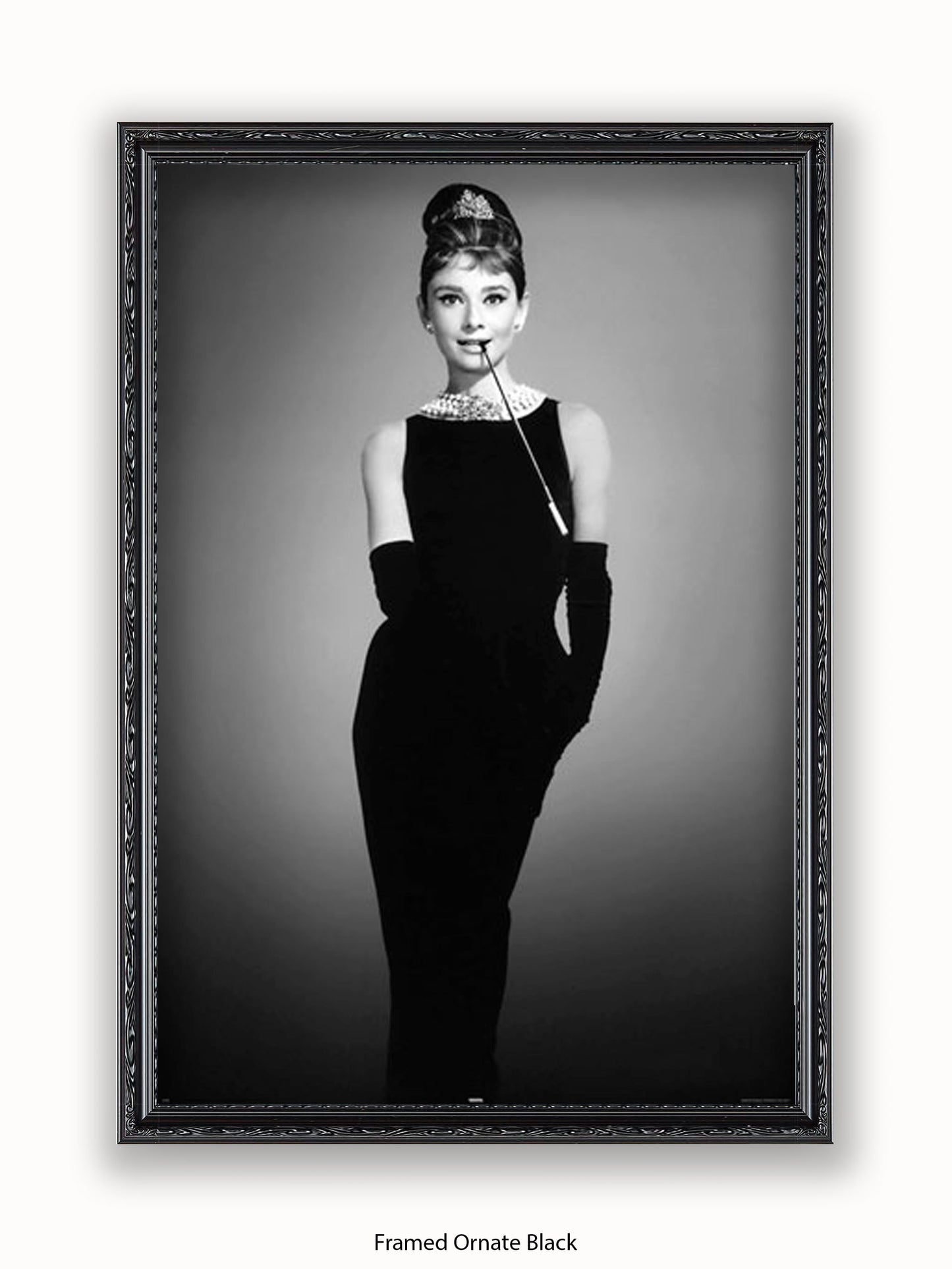 Audrey Hepburn Breakfast At Tiffany's Little Black Dress Poster