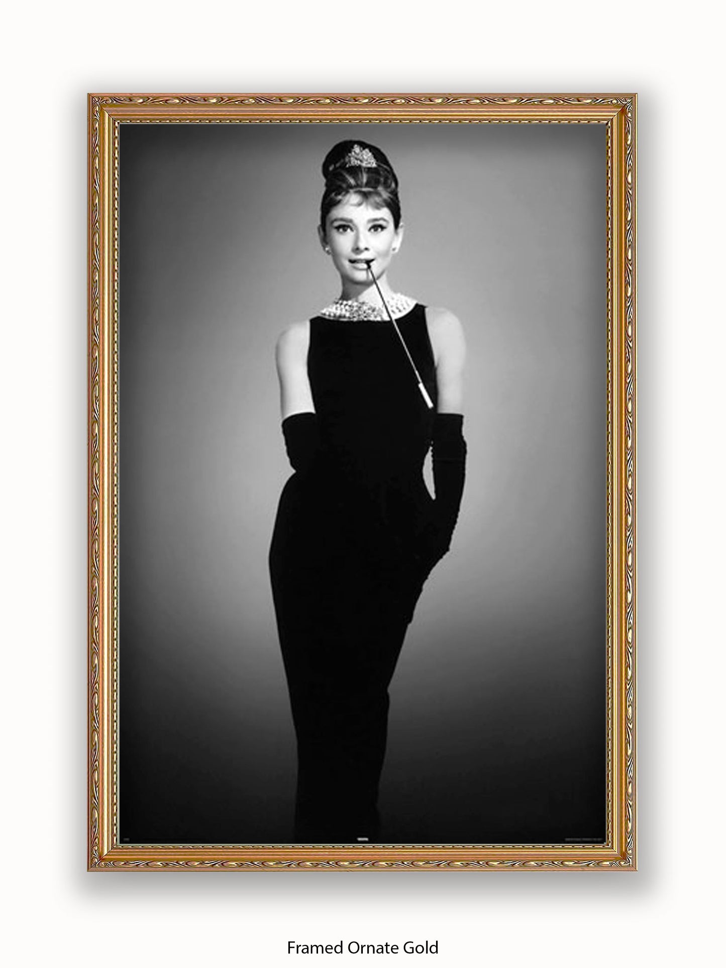Audrey Hepburn Breakfast At Tiffany's Little Black Dress Poster