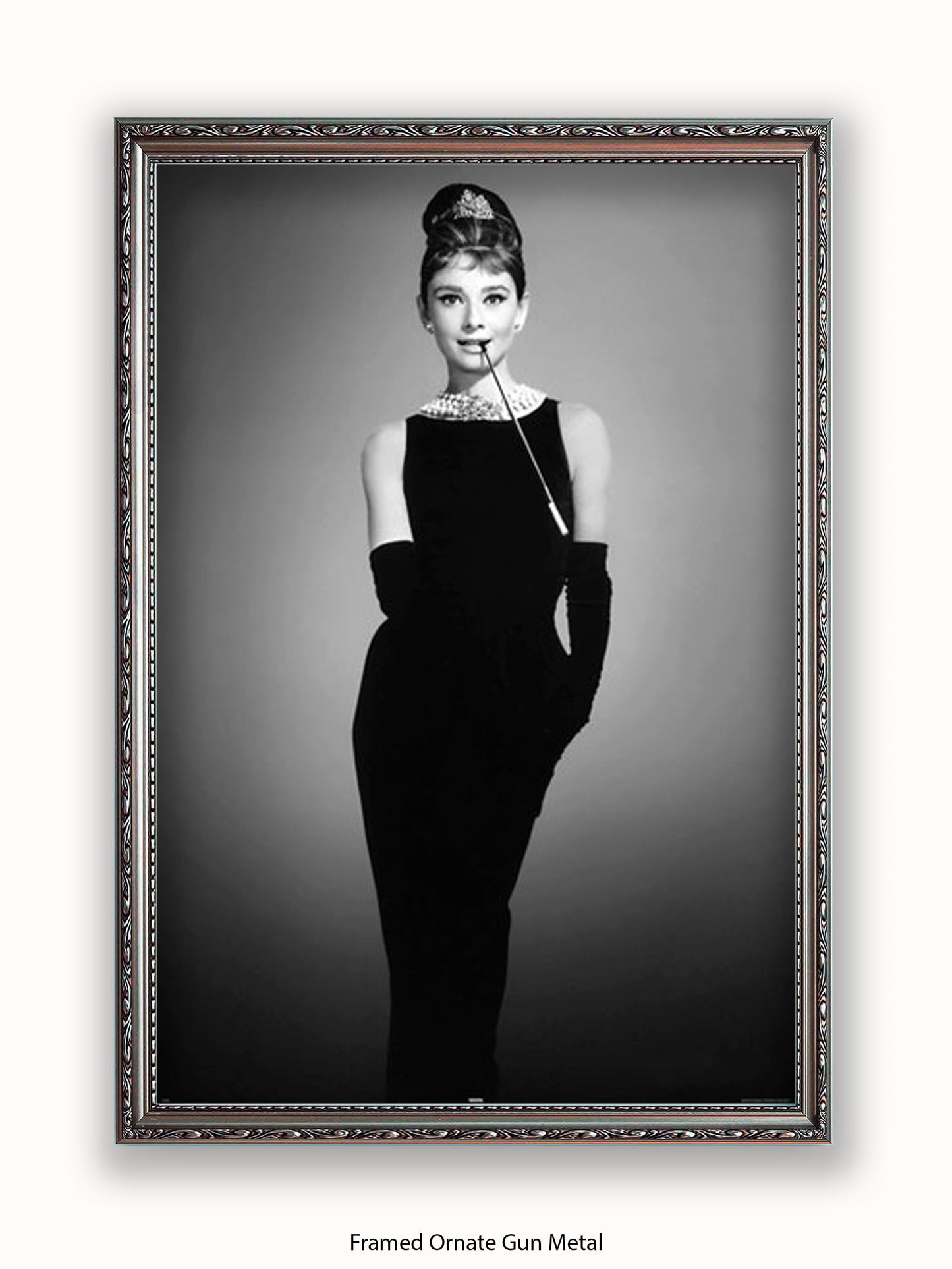 Audrey Hepburn Breakfast At Tiffany's Little Black Dress Poster