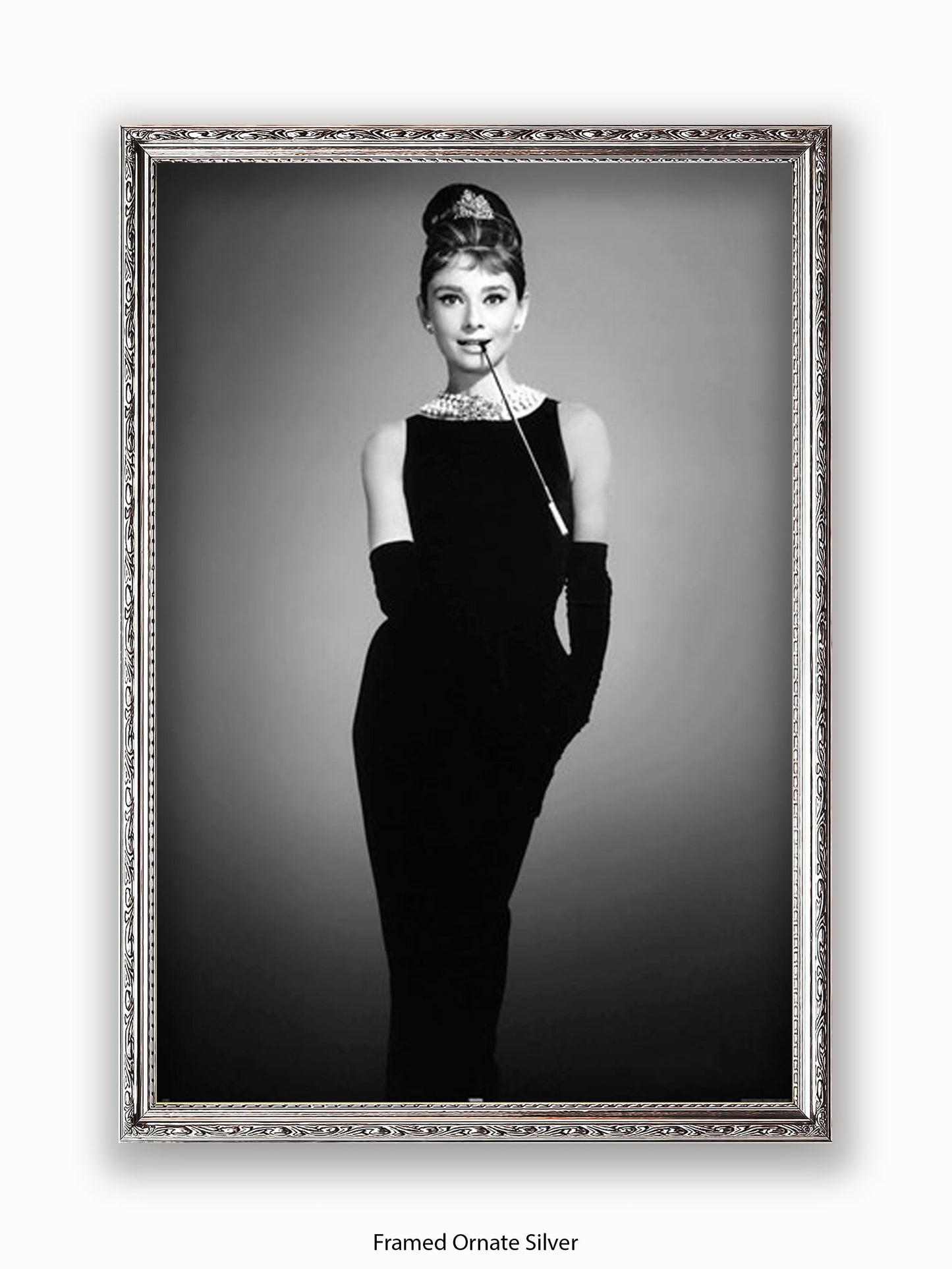 Audrey Hepburn Breakfast At Tiffany's Little Black Dress Poster