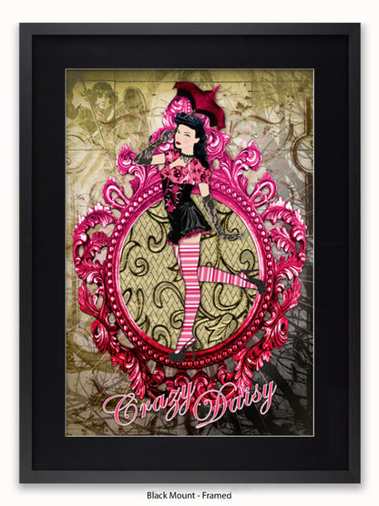 Pin  Up  Crazy  Daisy Poster