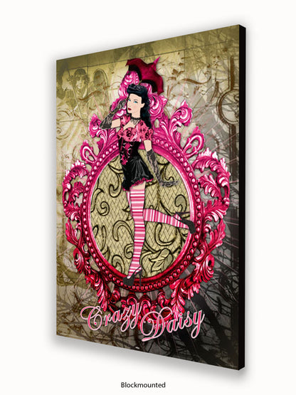 Pin  Up  Crazy  Daisy Poster
