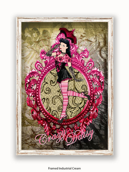 Pin  Up  Crazy  Daisy Poster