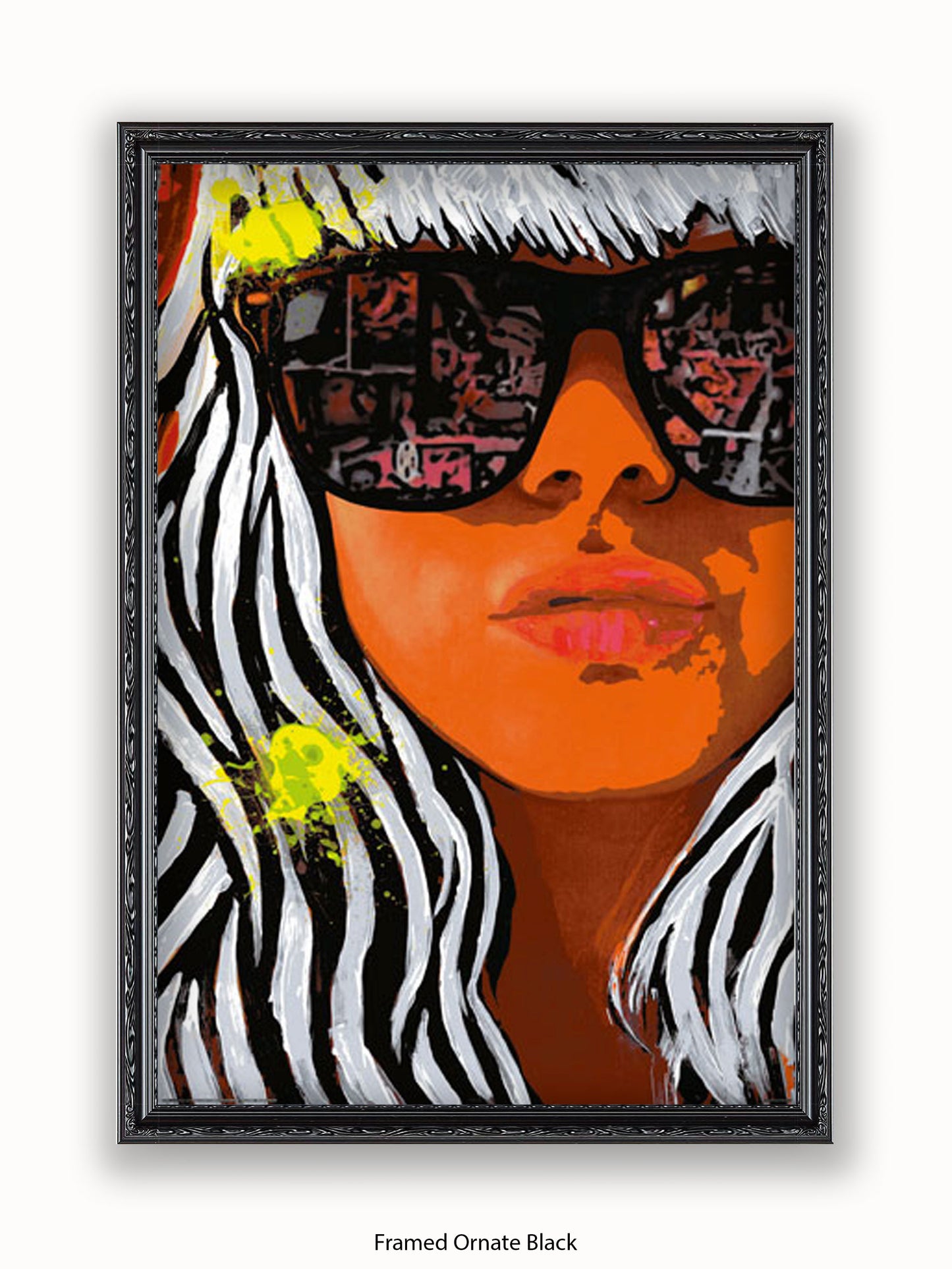 Frank E Hollywood Gaga Poster