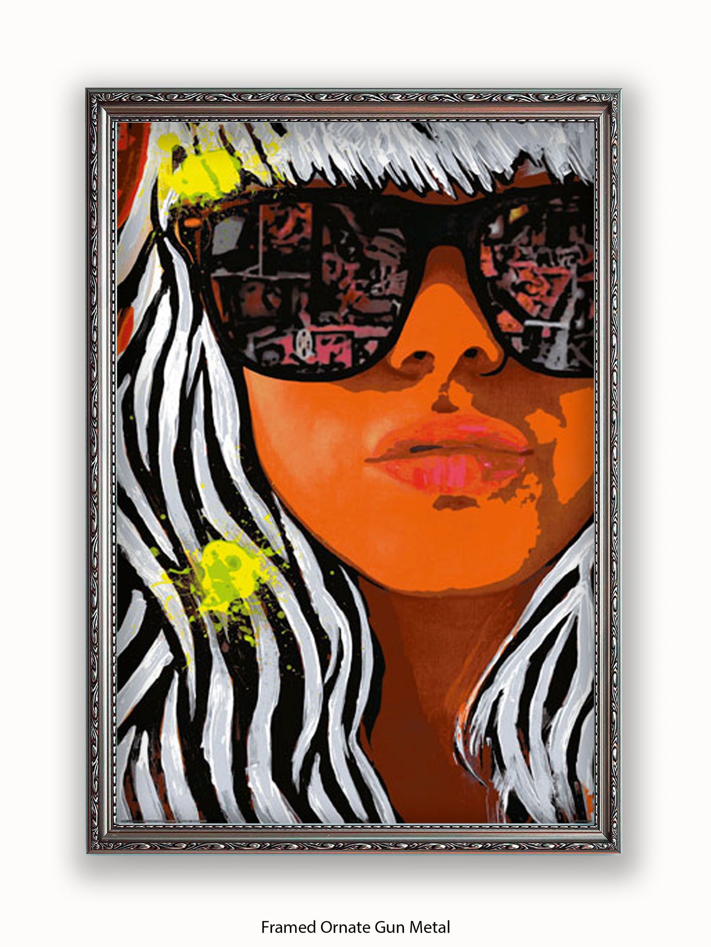 Frank E Hollywood Gaga Poster