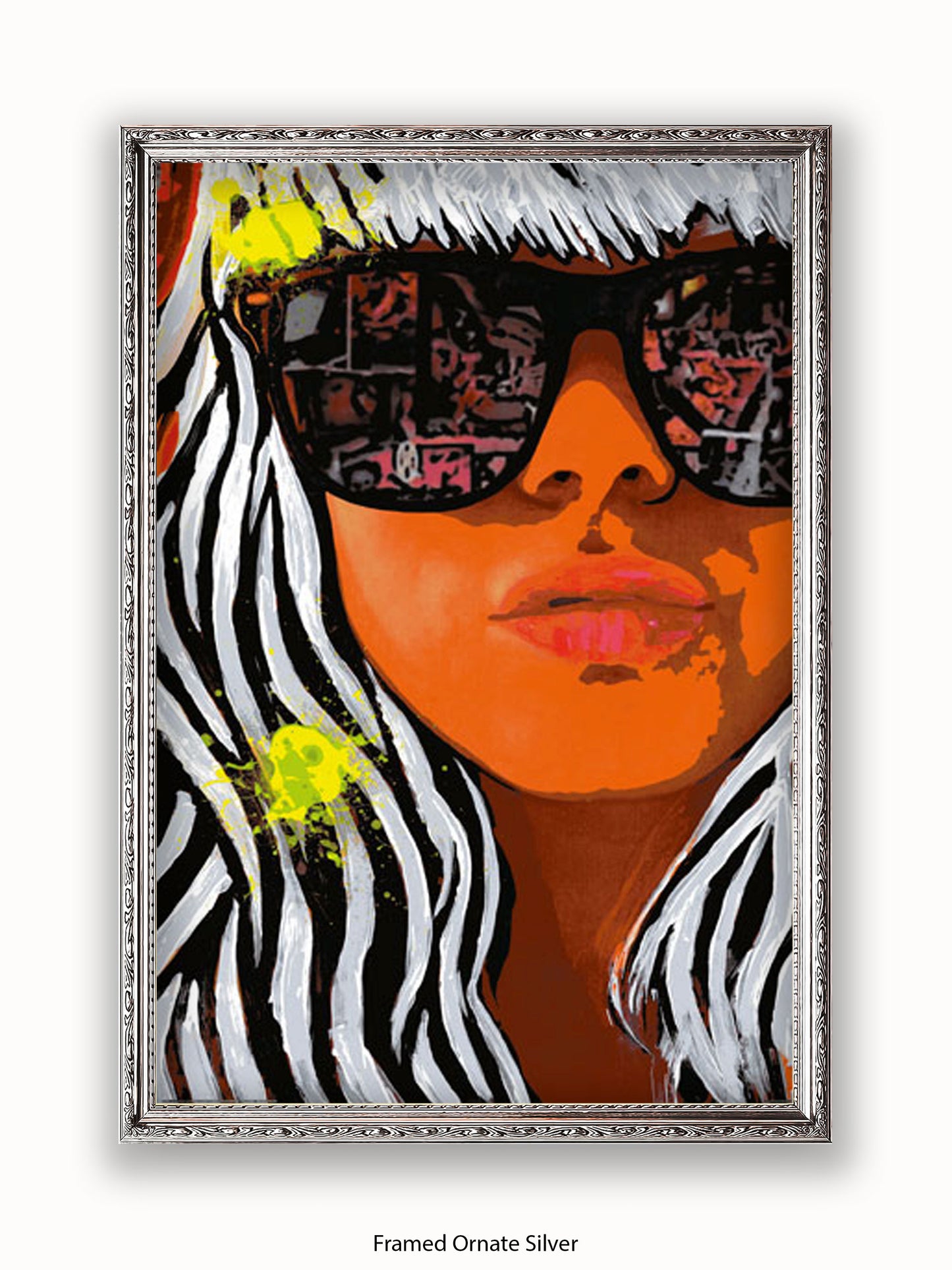 Frank E Hollywood Gaga Poster