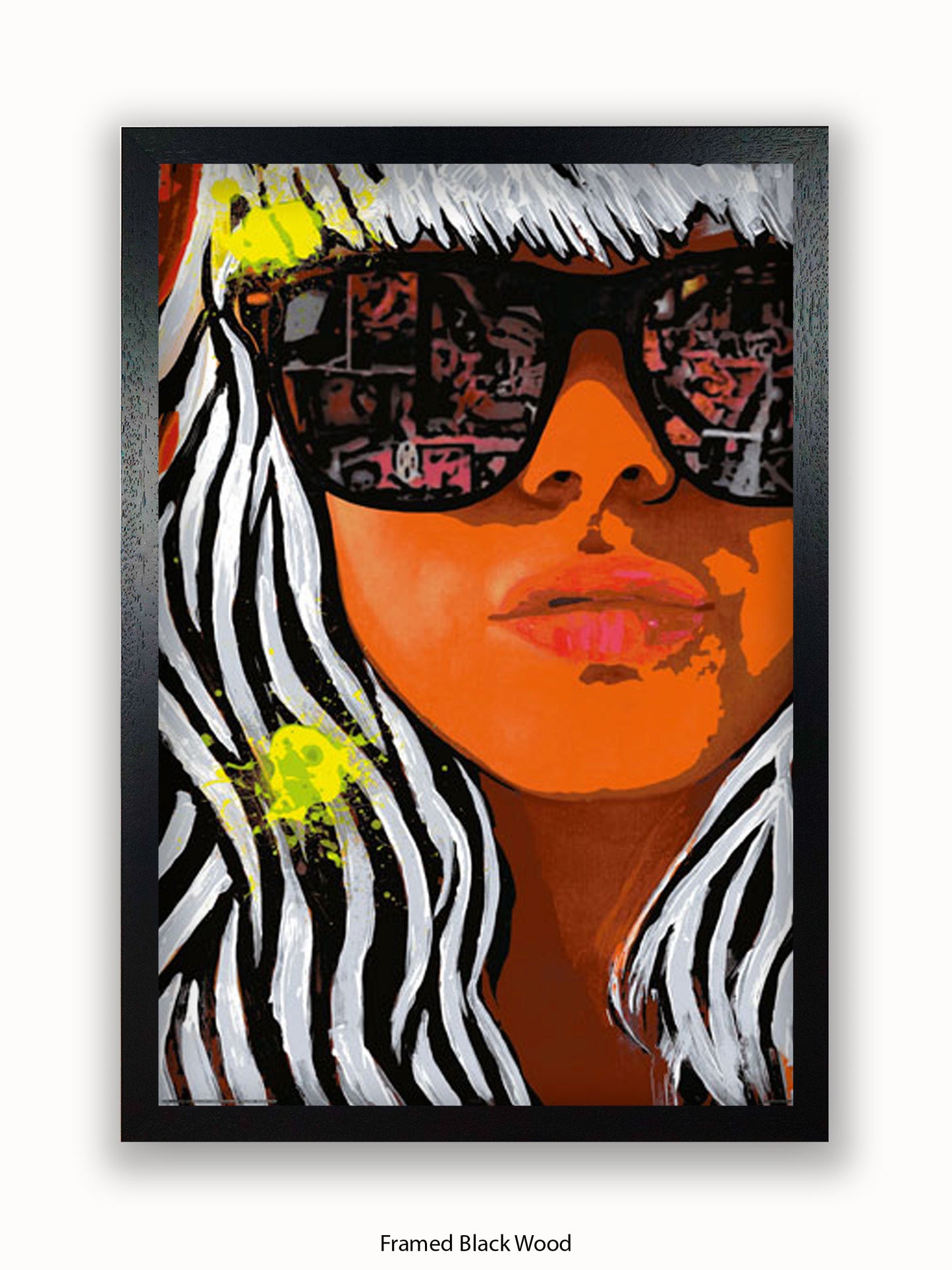 Frank E Hollywood Gaga Poster