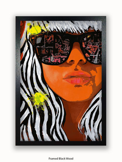 Frank E Hollywood Gaga Poster