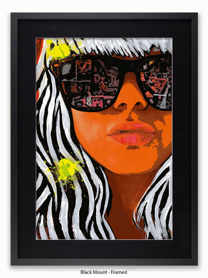 Frank E Hollywood Gaga Poster