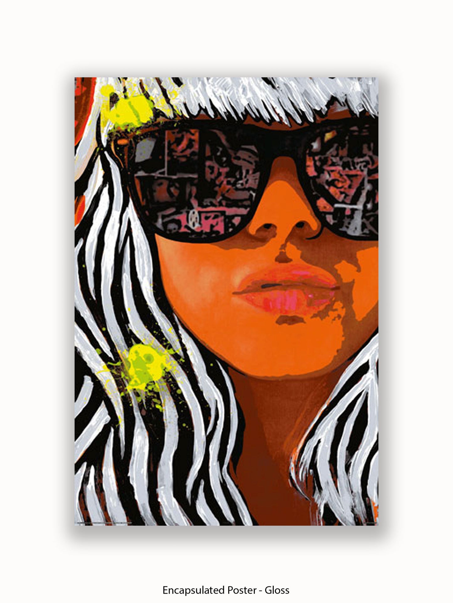Frank E Hollywood Gaga Poster