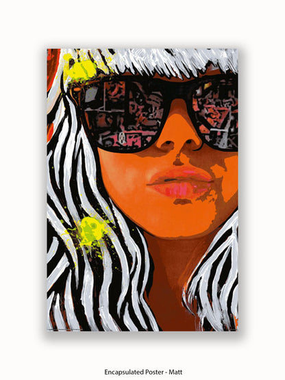 Frank E Hollywood Gaga Poster
