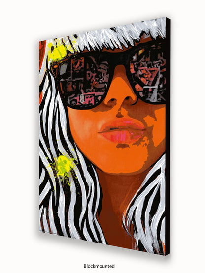 Frank E Hollywood Gaga Poster