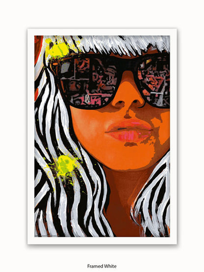 Frank E Hollywood Gaga Poster