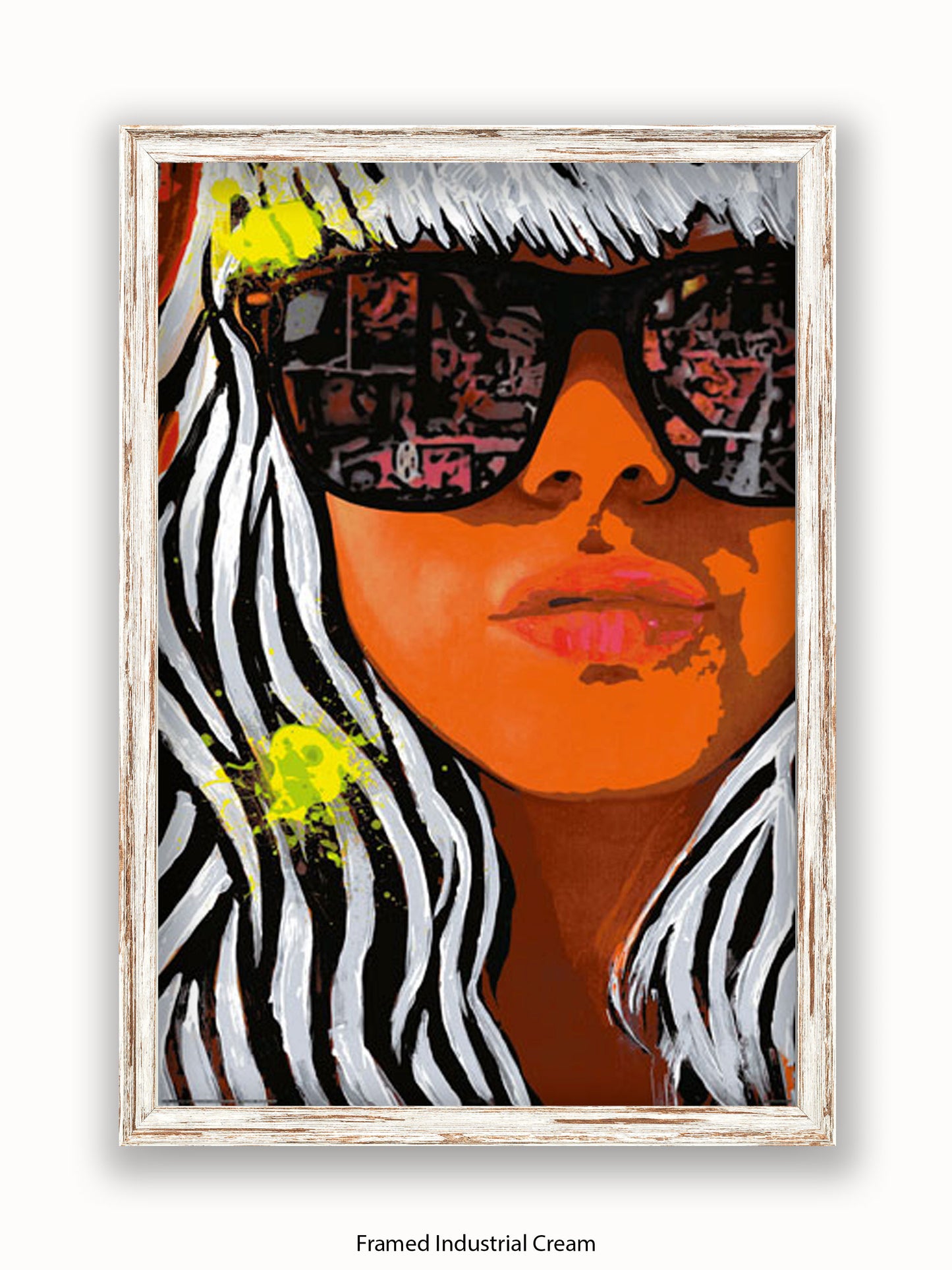Frank E Hollywood Gaga Poster