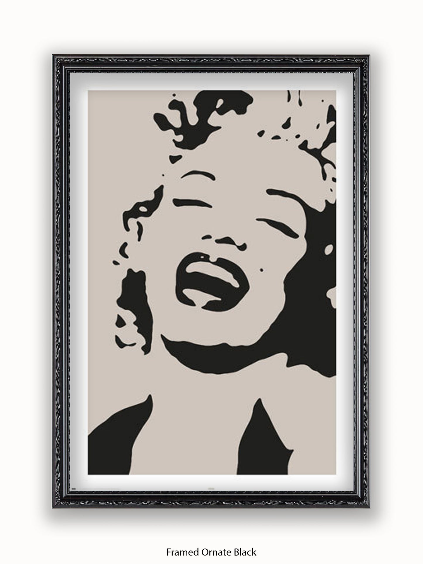 Marilyn  Monroe  Stencil Poster (Copy)