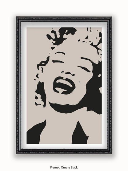 Marilyn  Monroe  Stencil Poster (Copy)