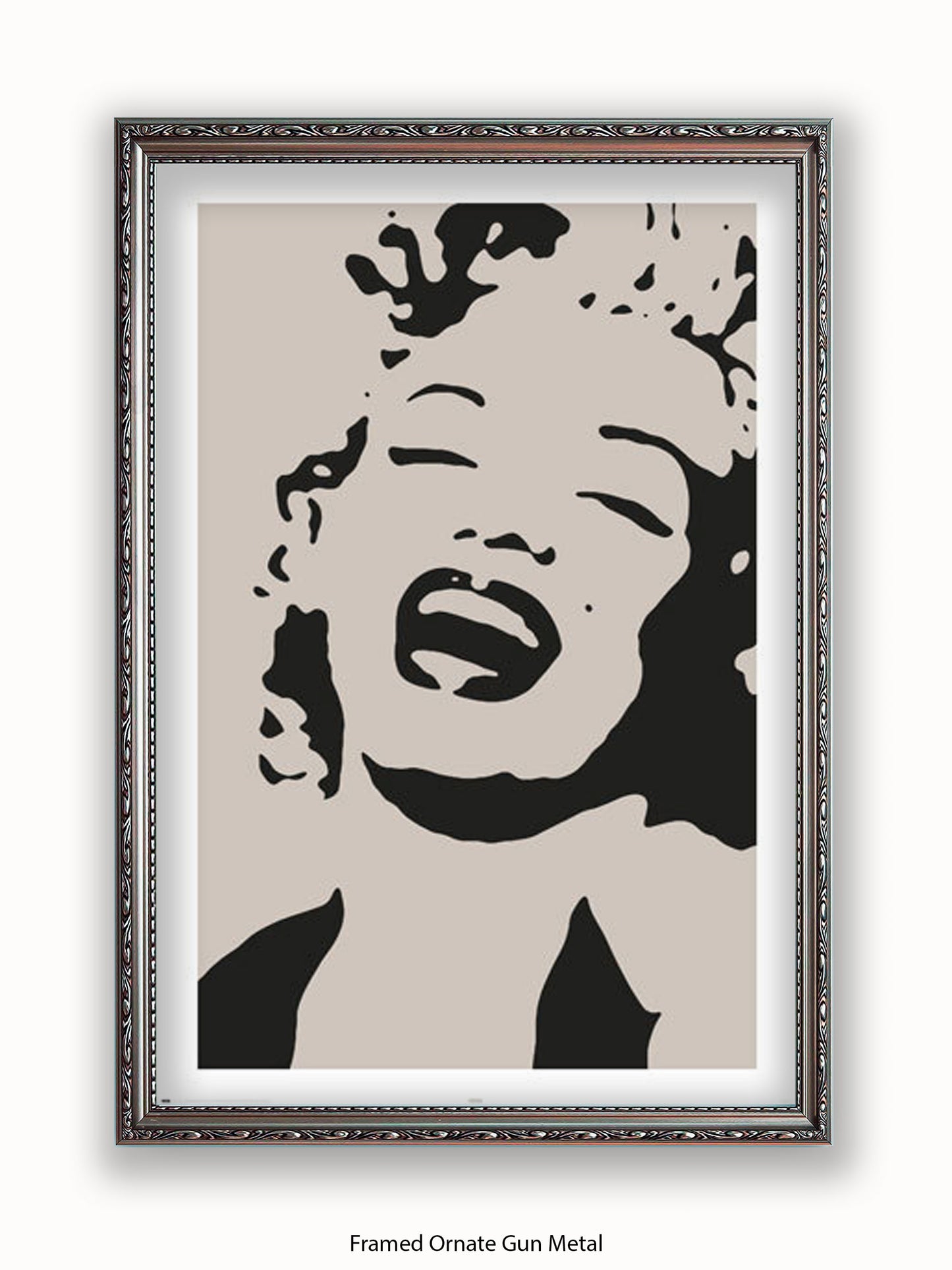 Marilyn  Monroe  Stencil Poster