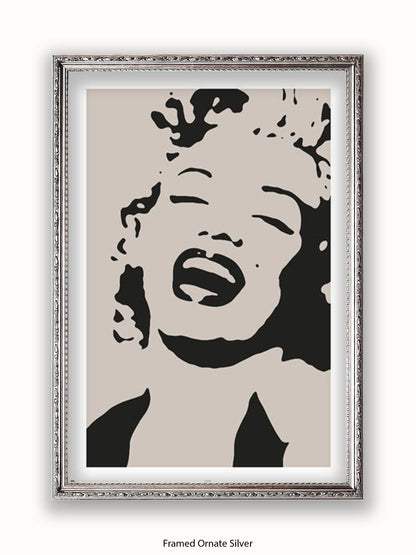 Marilyn  Monroe  Stencil Poster (Copy)